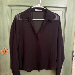 Sheer Abercrombie & Fitch Black Top